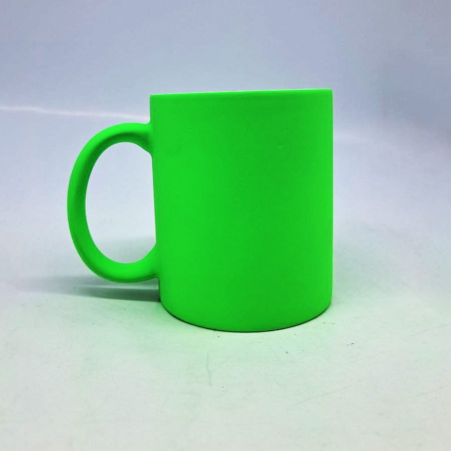 JARRO 11OZ FLUORESCENTE VERDE