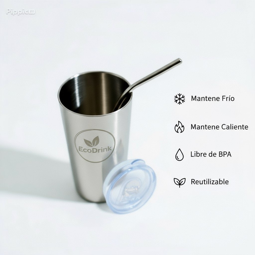 16OZ/480ML ACERO - Imagen 3