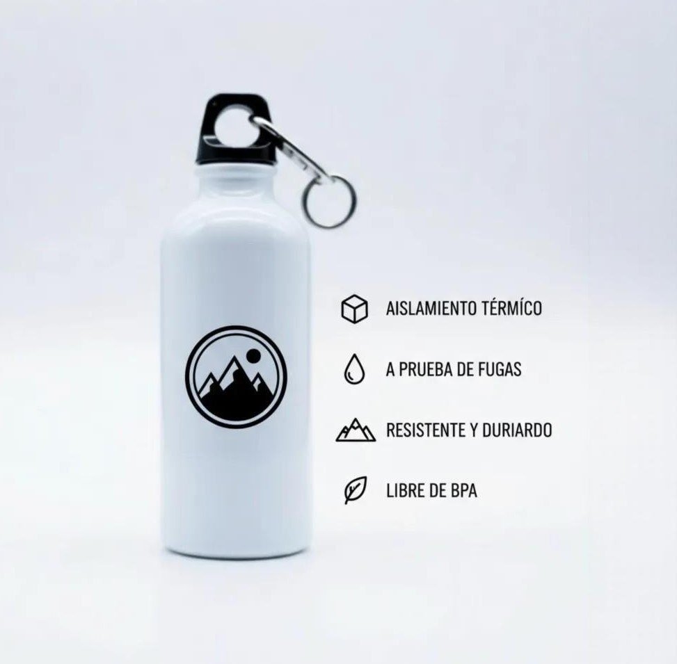 BOTELLA ACERO 400 ML COLOR - Imagen 3