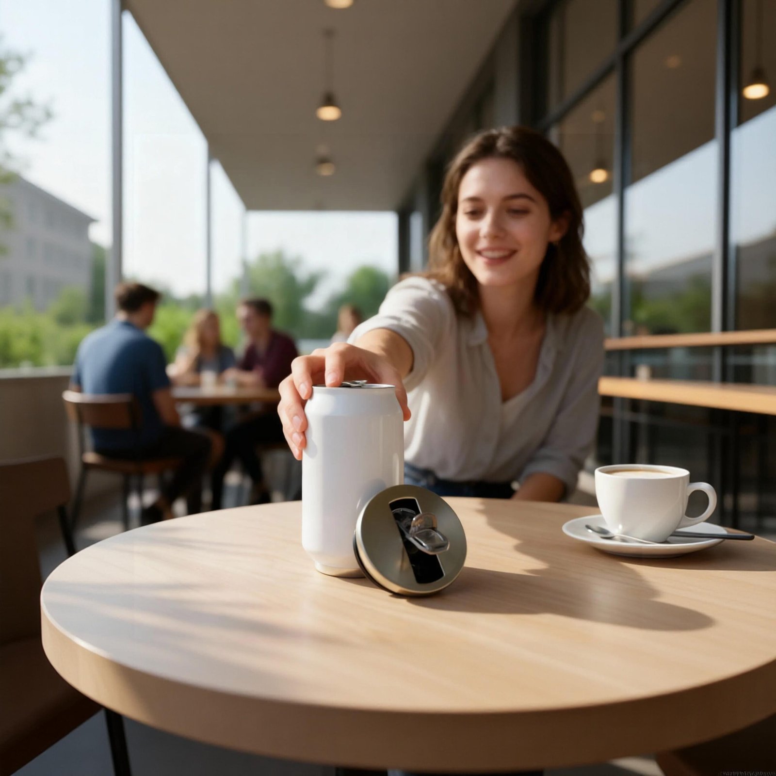 COKE SHAPE BOTTLE(280ML) 70*135MM,STAINLESS - Imagen 2