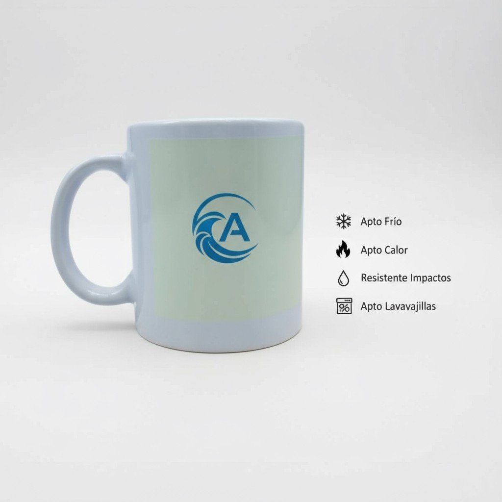 JARRO LUMINOSO BLANCO 11oz - Imagen 3