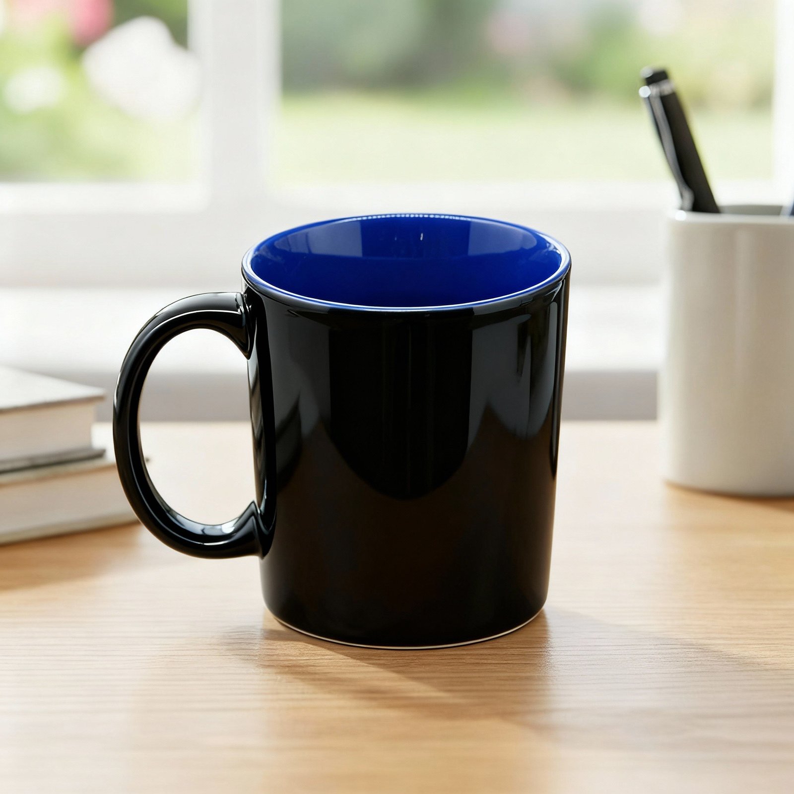 JARRO MAGICO NEGRO INTERIOR AZUL 11 ONZ