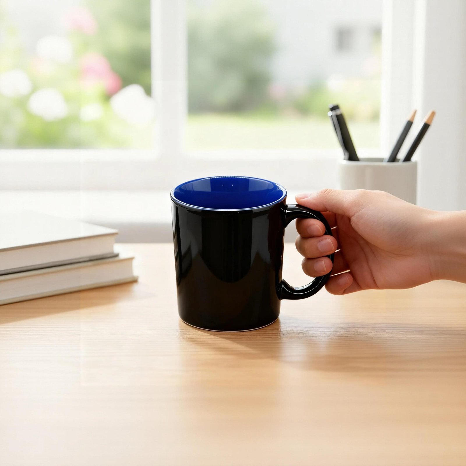 JARRO MAGICO NEGRO INTERIOR AZUL 11 ONZ - Imagen 2