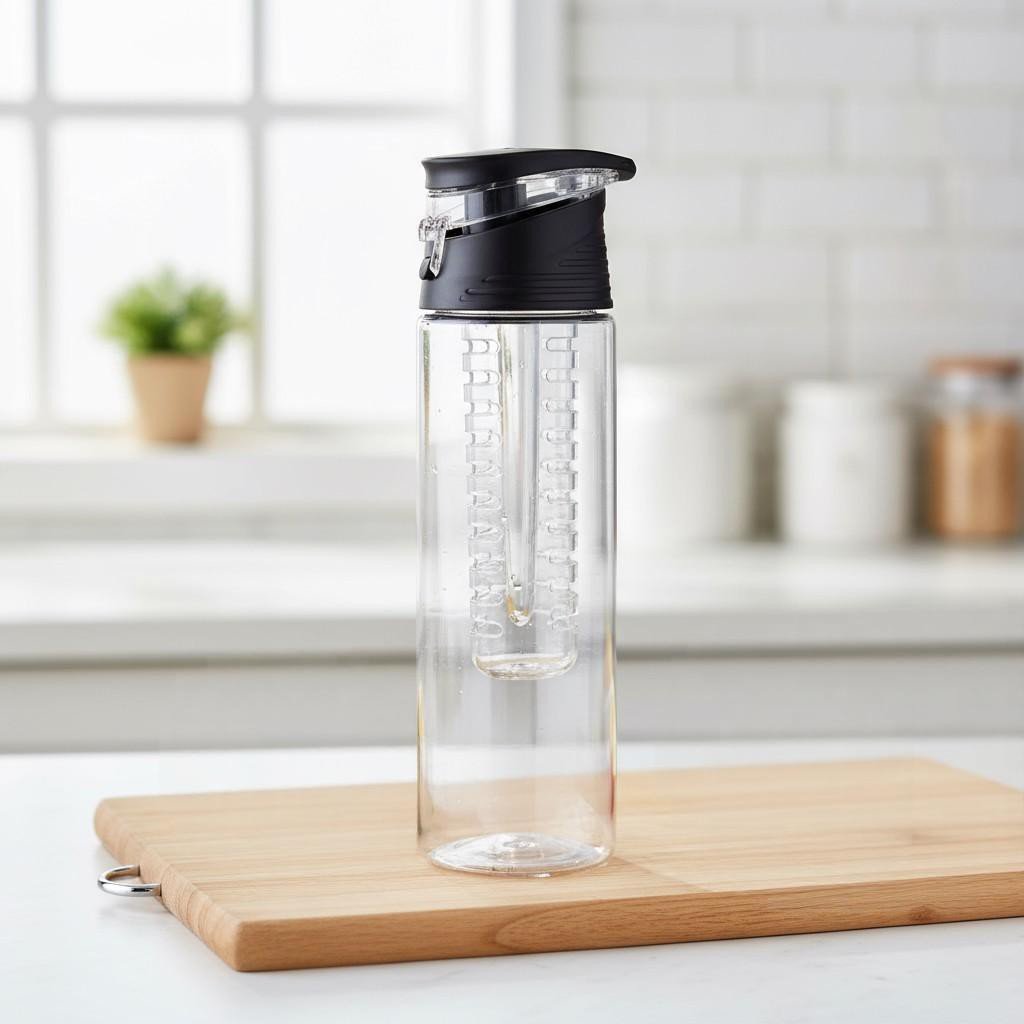 TOMATODO INFUSIÓN CLIP 700ML NEGRO