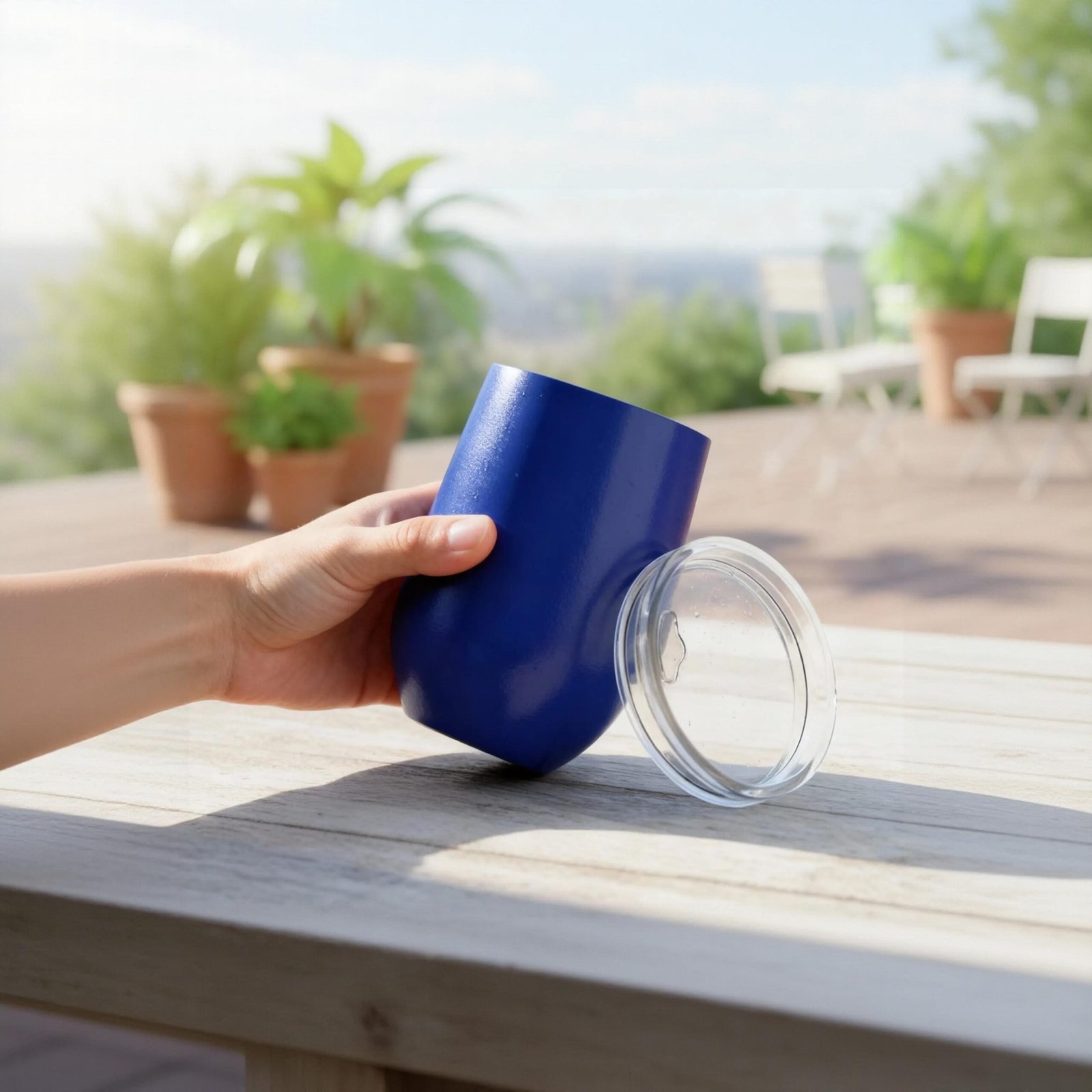 TUMBLER 350 ML AZUL - Imagen 2