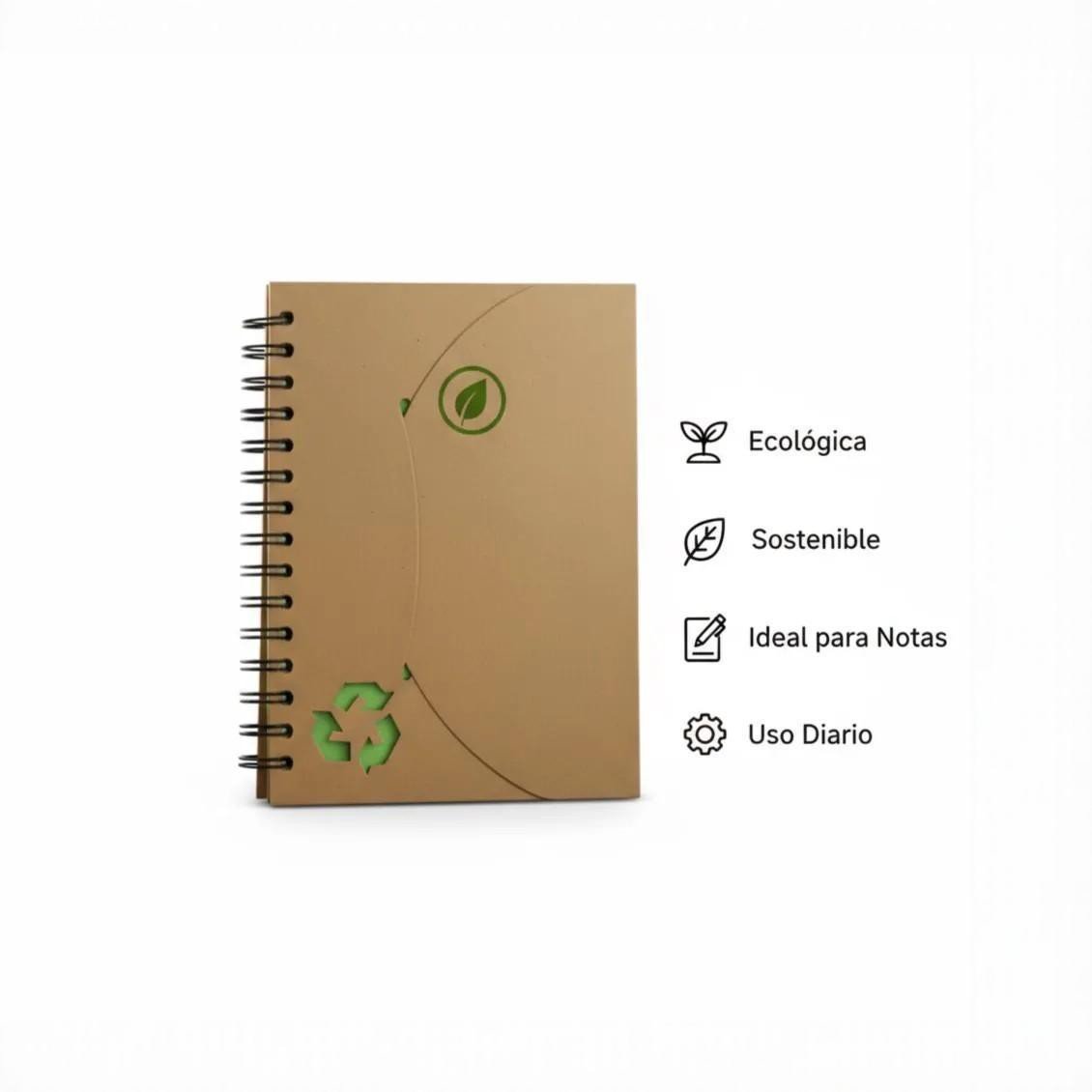 LIBRETA ECO 9X14BOLIGRAF LINEAS - Imagen 3