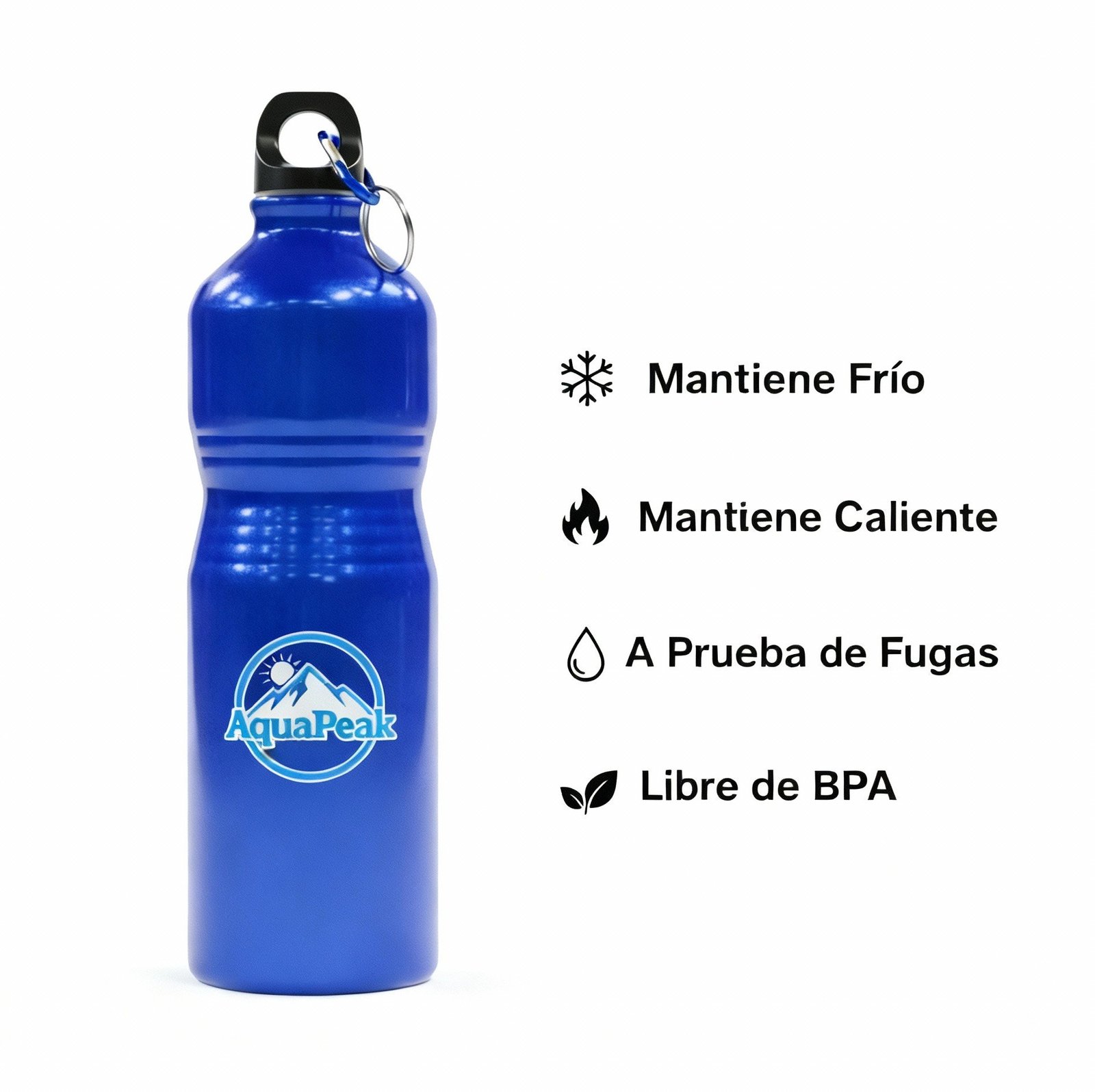 TOMATODO COLGANTE  METAL 750 ML BLANCO - Imagen 3