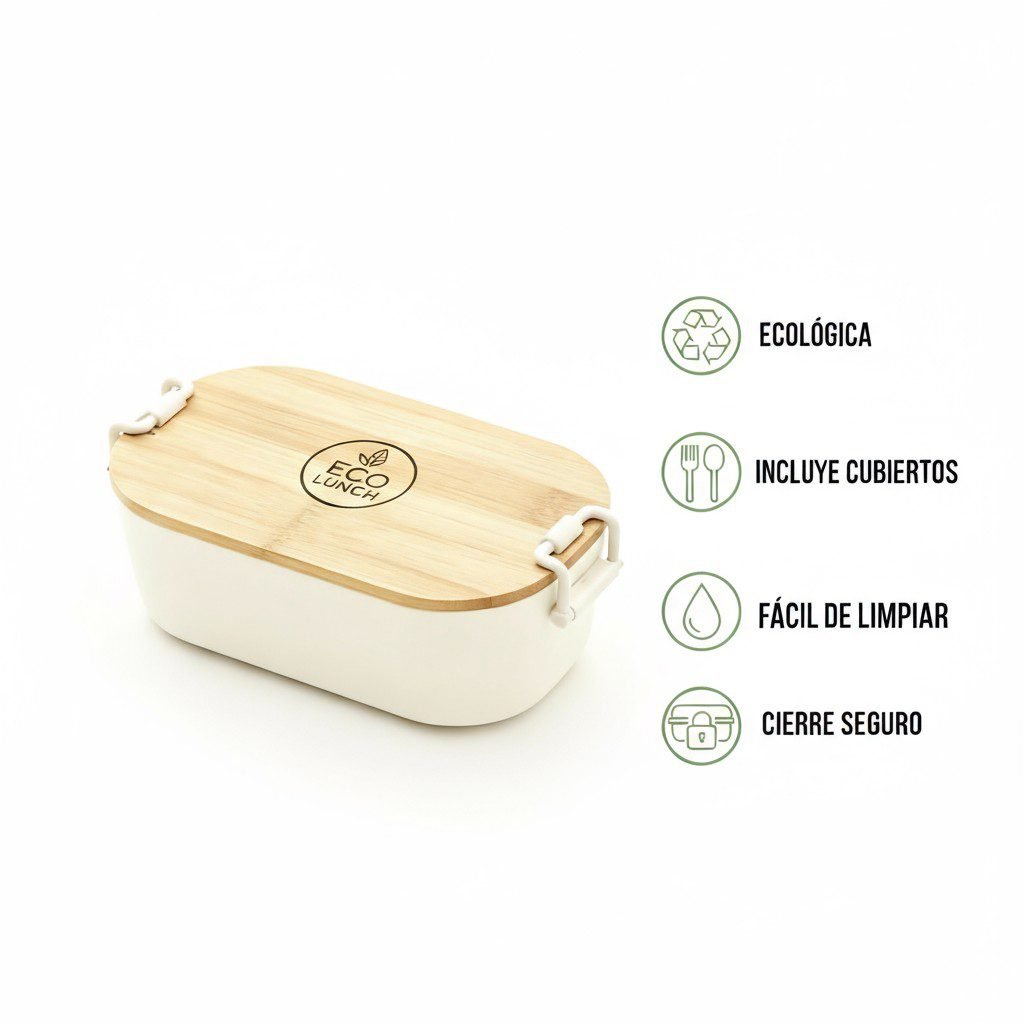 LONCHERA TAPA BAMBOO - Imagen 3