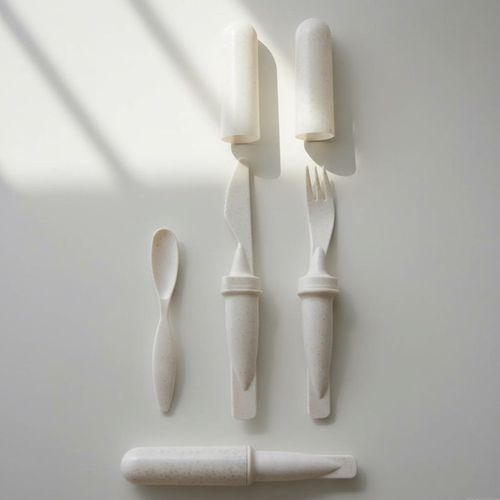 JUEGO DE CUBIERTOS CON TAPA - Imagen 4