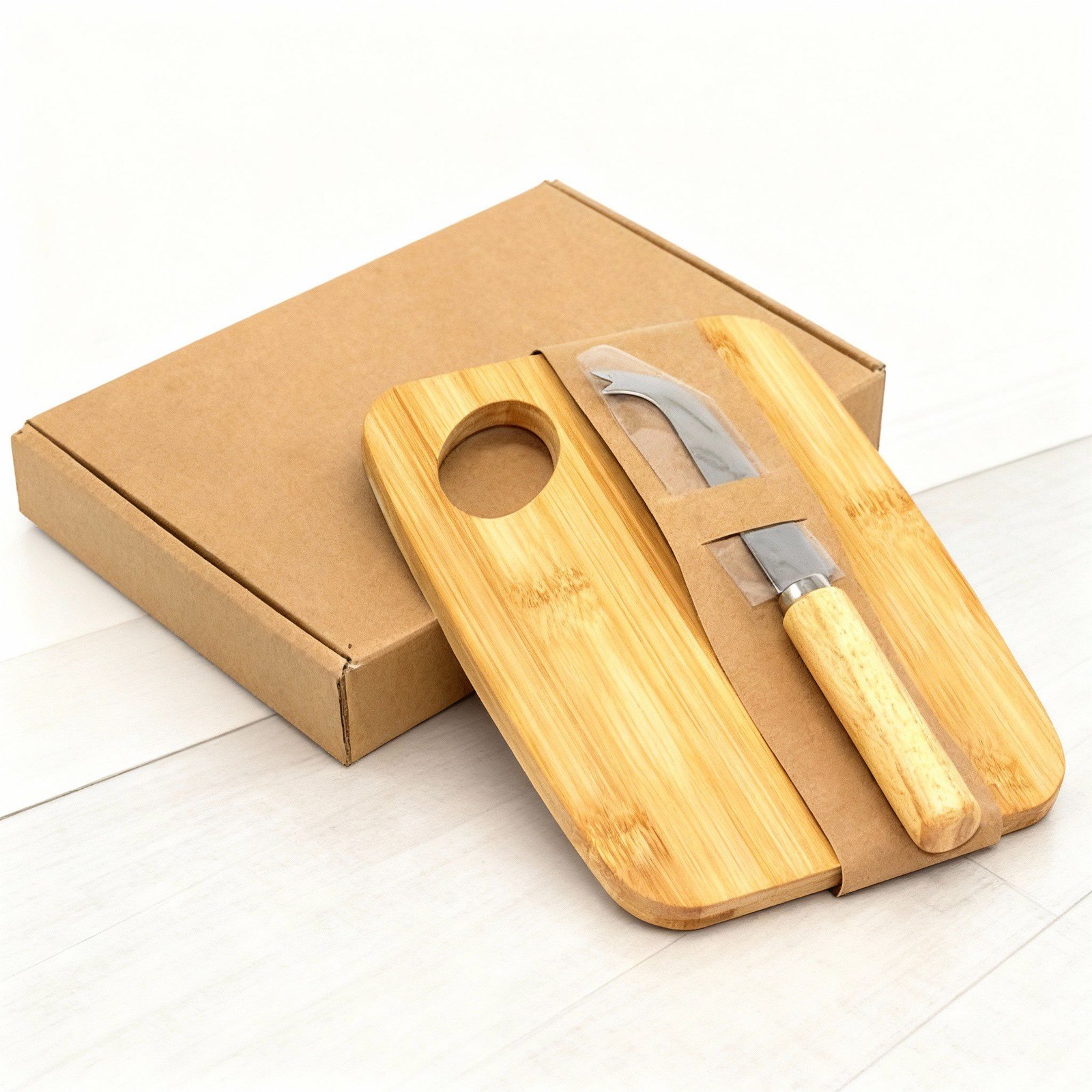 TABLA BAMBOO CON CUCHILLO - Imagen 4