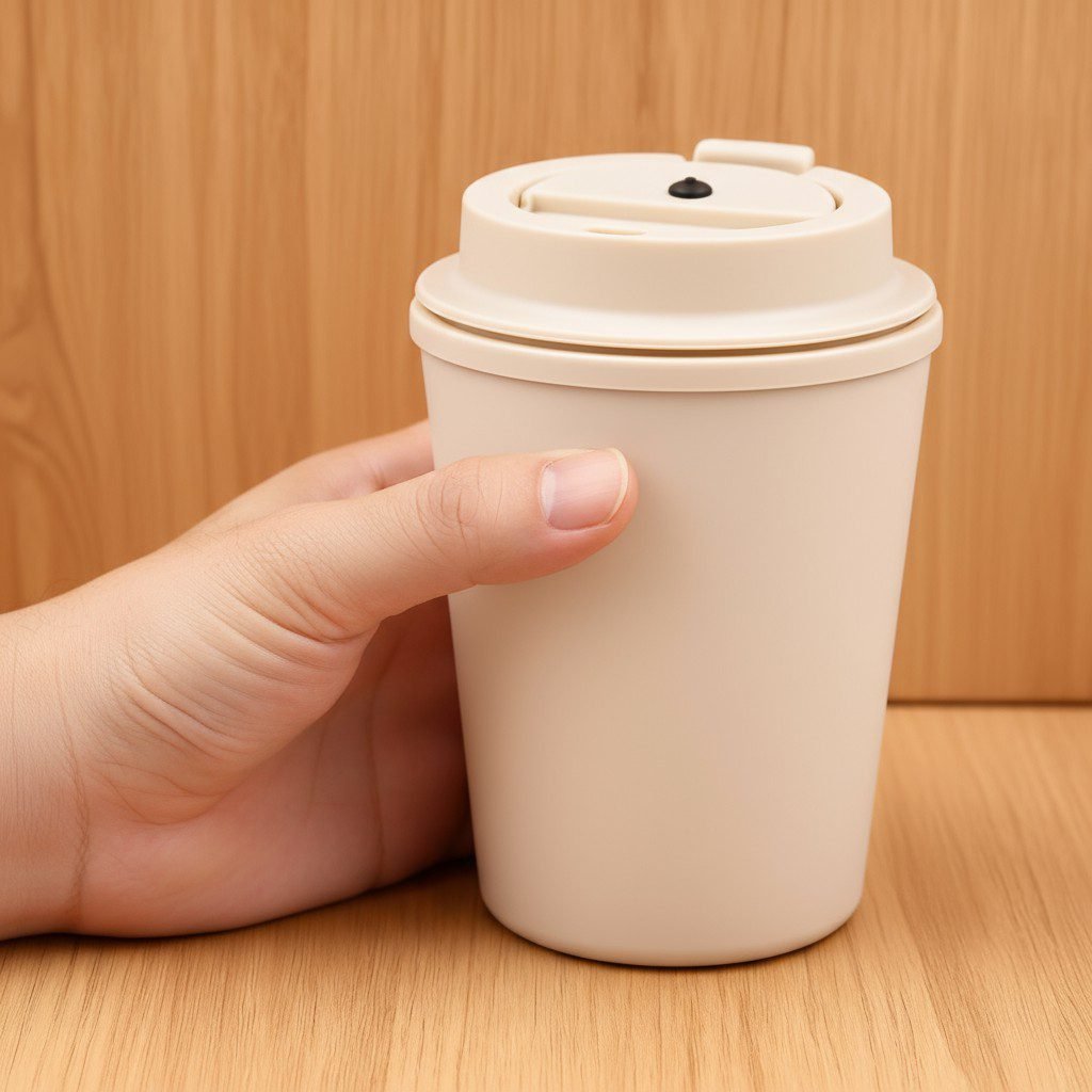 VASO DE CAFÉ CON TAPA - Imagen 2