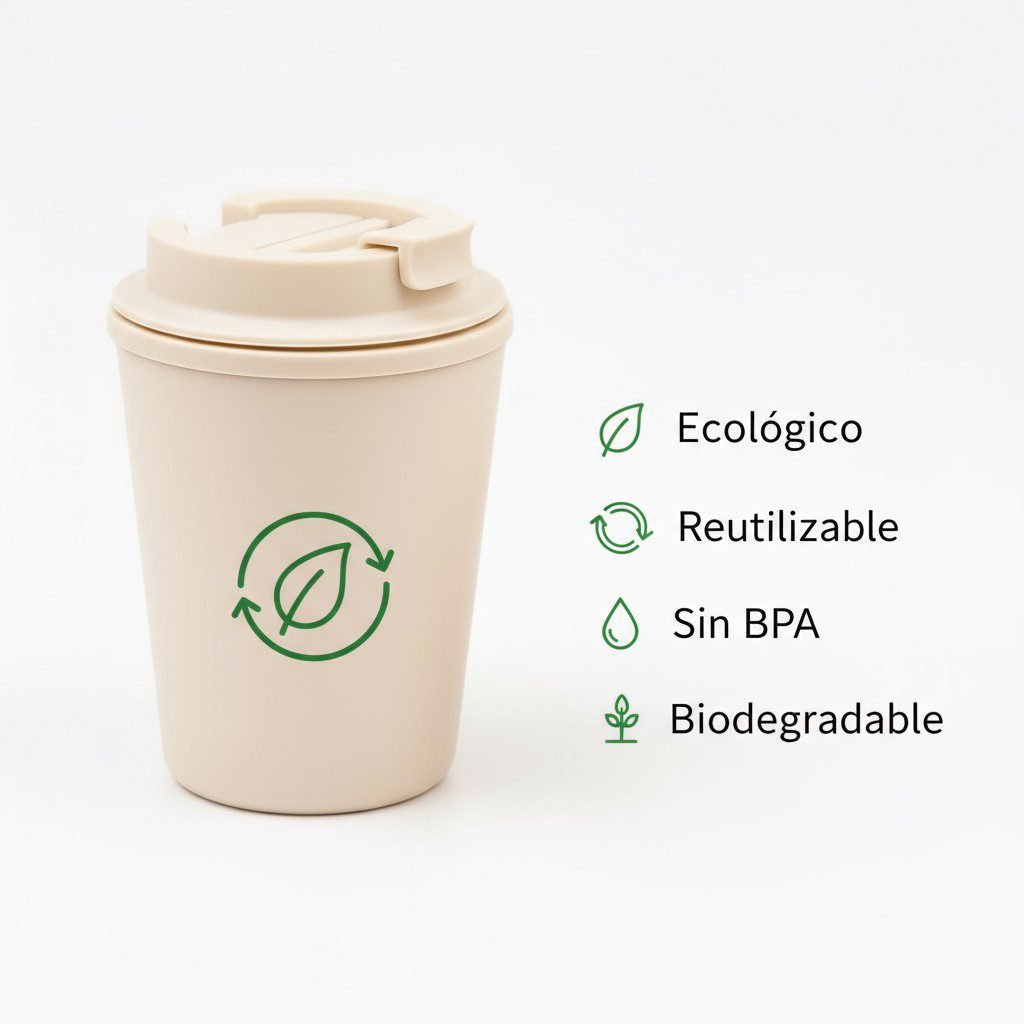 VASO DE CAFÉ CON TAPA - Imagen 3