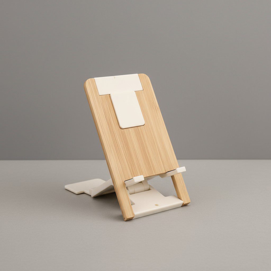 SOPORTE DE BAMBÚ PARA TELÉFONO - Imagen 4