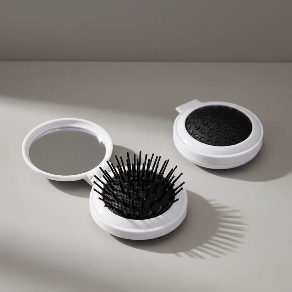 CEPILLO PLEGABLE CON ESPEJO - Imagen 4