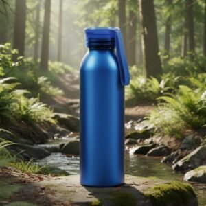 BOTELLA DE ALUMINIO CON COLGANTE